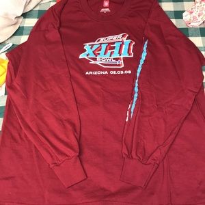 Long sleeve Arizona Super Bowl 2008 shirt